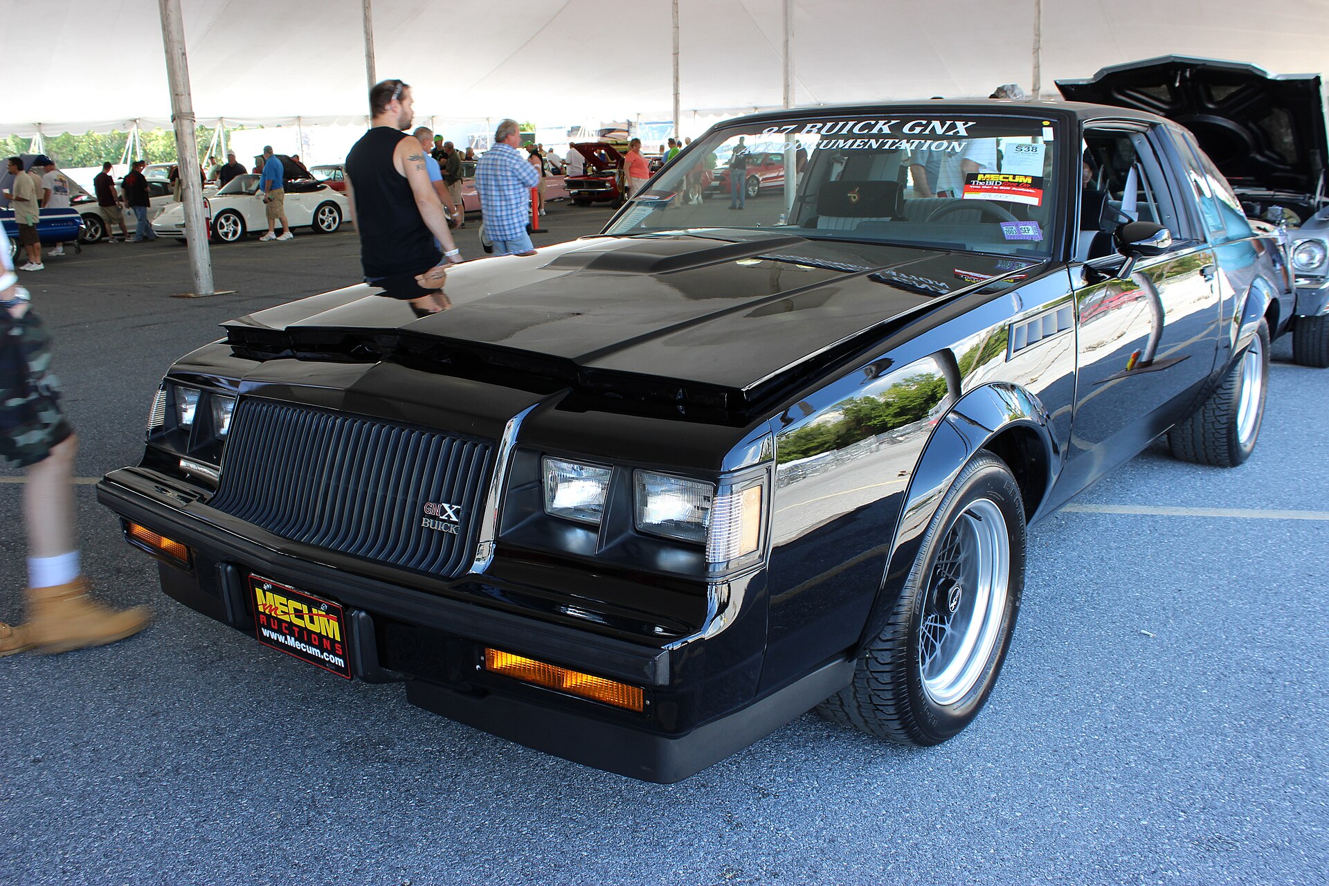 Black Buick GNX coupe