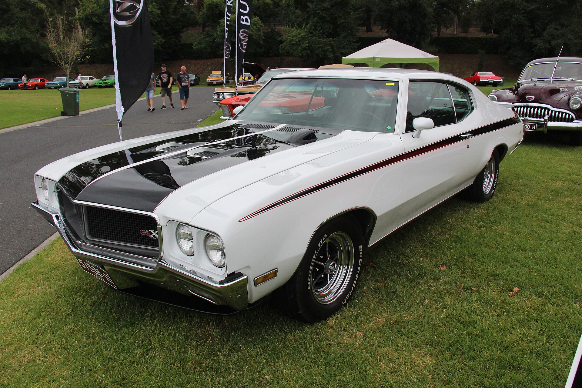 1970 Buick GSX 455 hardtop, front three-quarter view