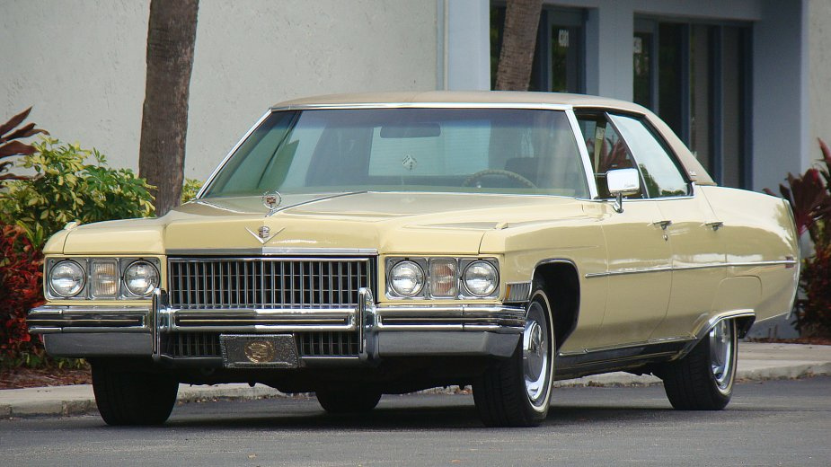 1973 Cadillac Sedan de Ville four-door