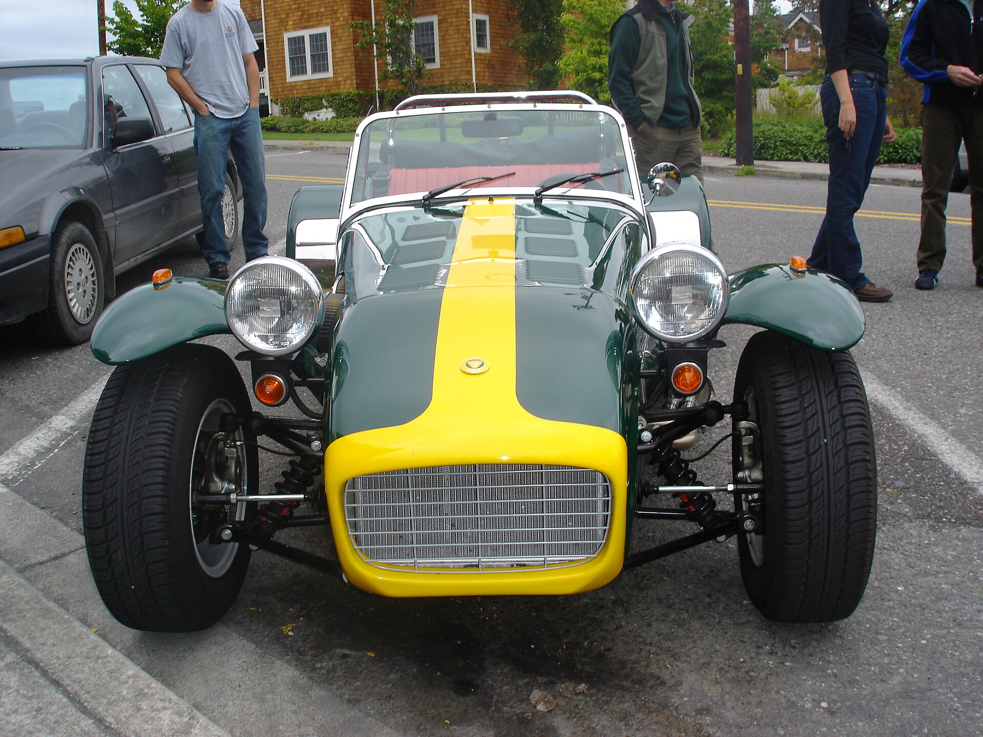 Caterham Seven Classic in a car park