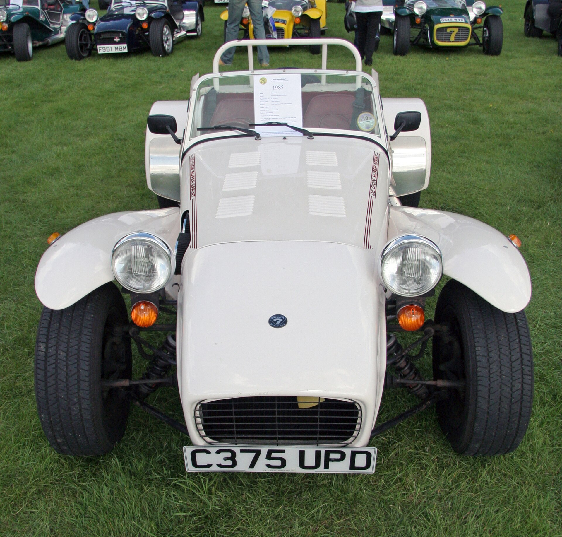 1985 Caterham Seven 1700 Super Sprint, front view