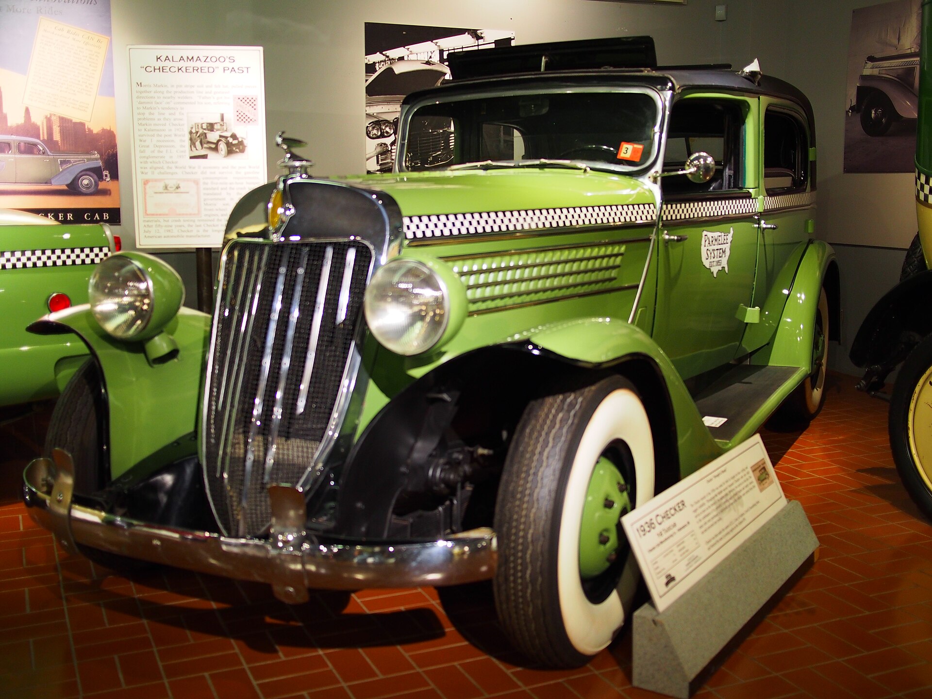 1936 Checker Y-8 taxicab