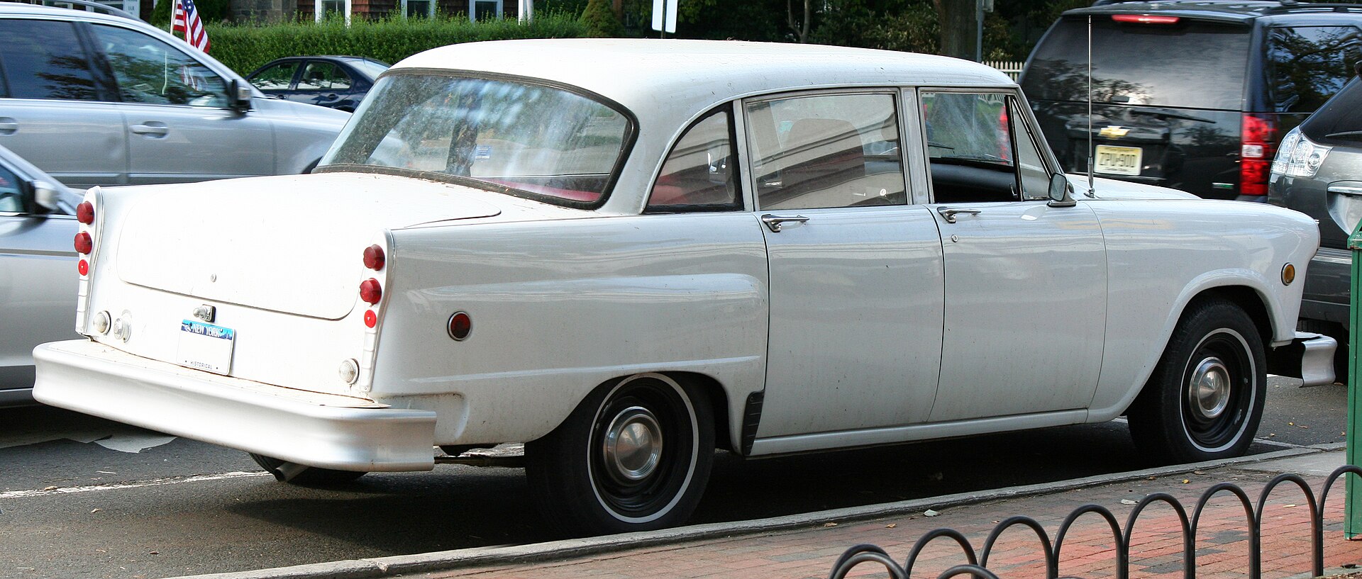 Rear of a 1975 Checker Marathon sedan