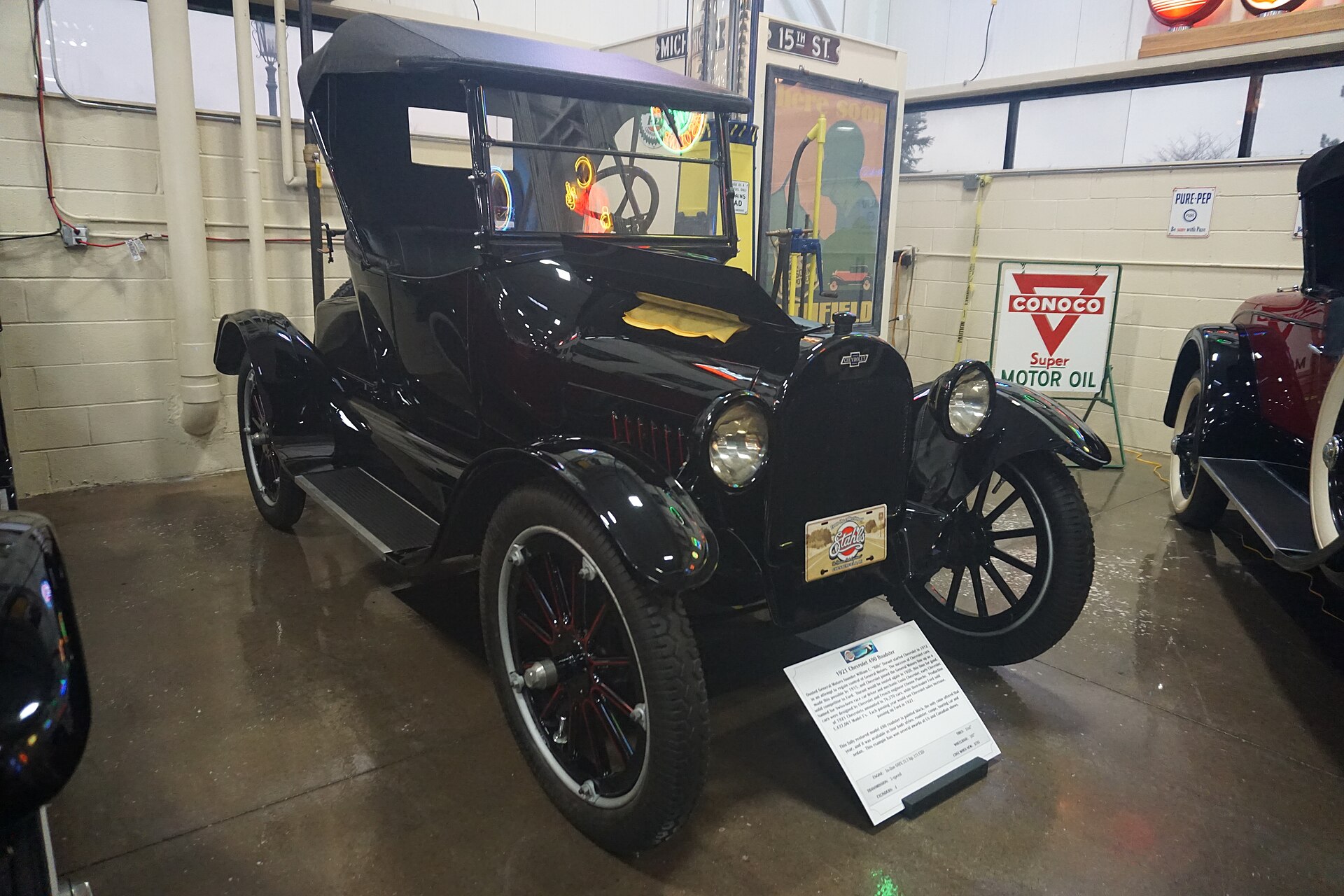 Chevrolet 490 roadster of 1921 in the Stahls Automotive Collection