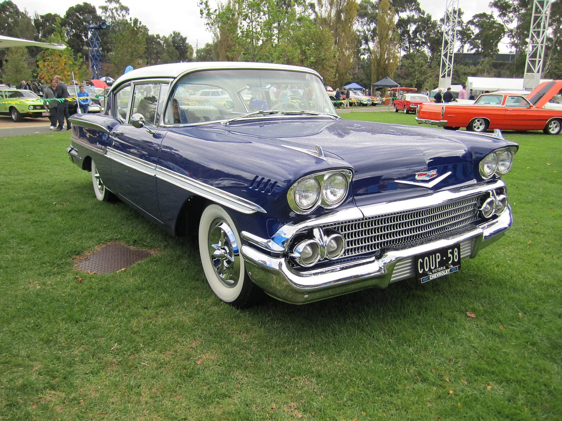 Chevrolet Biscayne two-door sedan of 1958