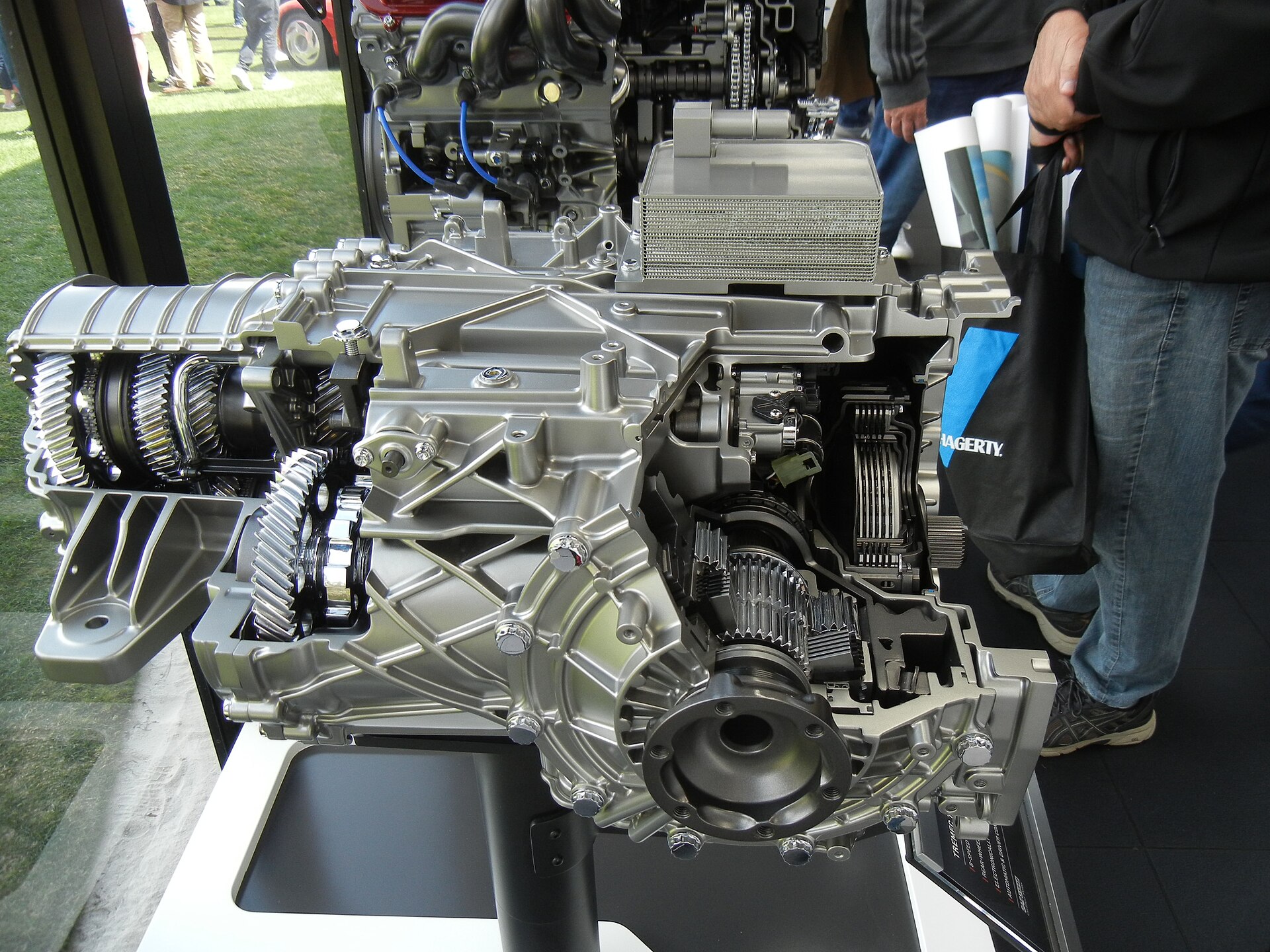 Tremec dual-clutch transmission of the Corvette C8