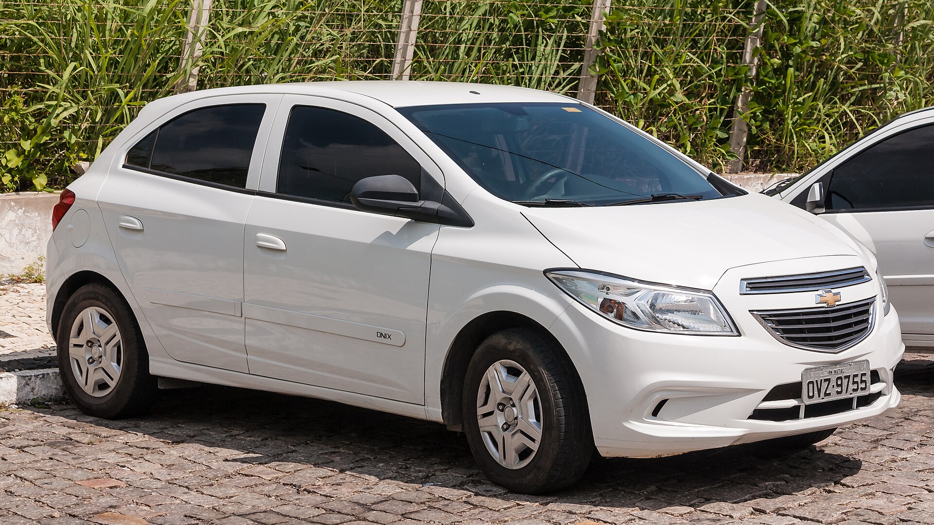 Chevrolet Onix hatchback photographed in 2015
