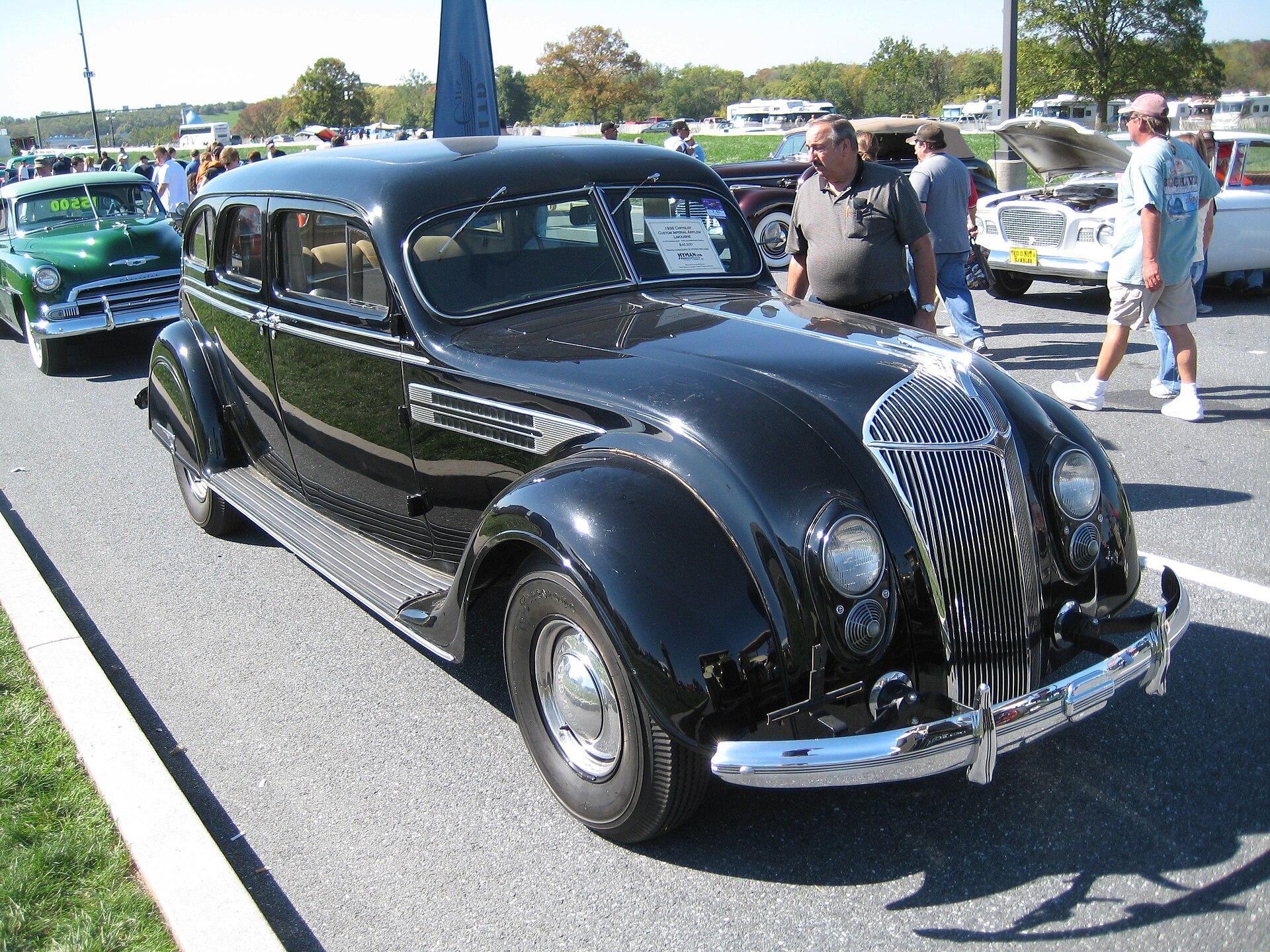 Streamlined 1936 Chrysler Custom Imperial Airflow