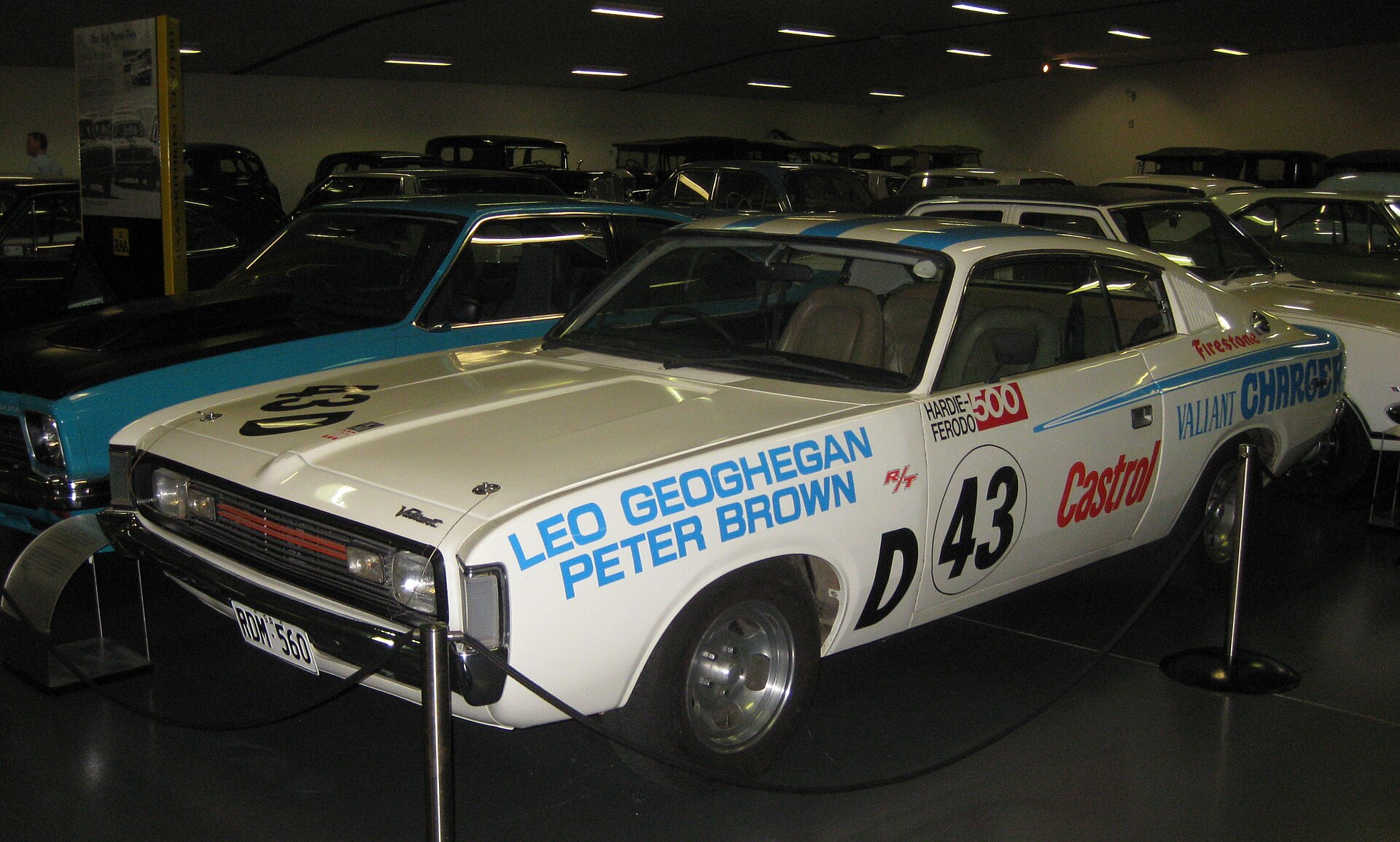 Chrysler VH Valiant Charger racing car