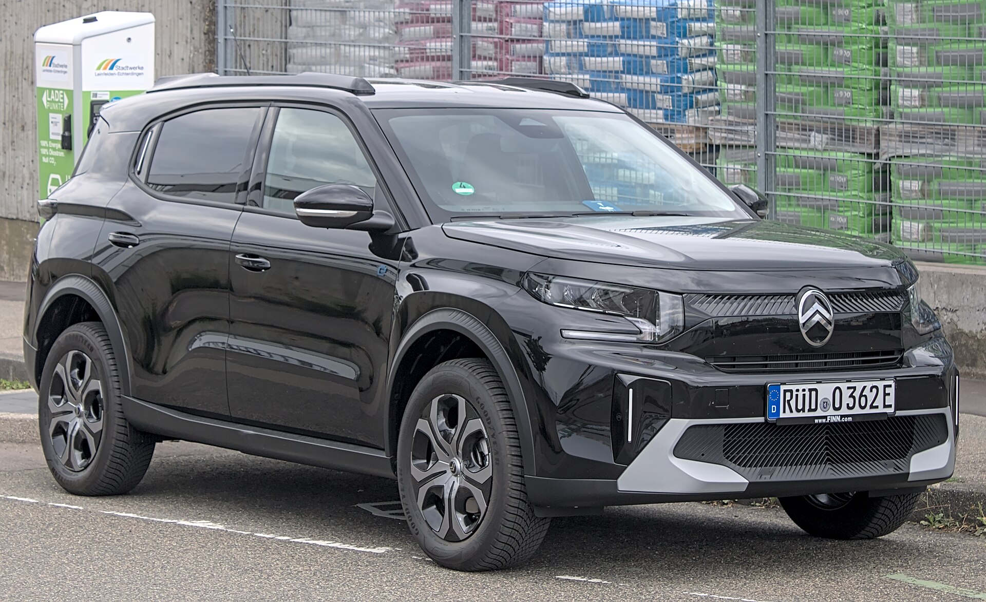 Citroën ë-C3 Aircross electric SUV, exterior view