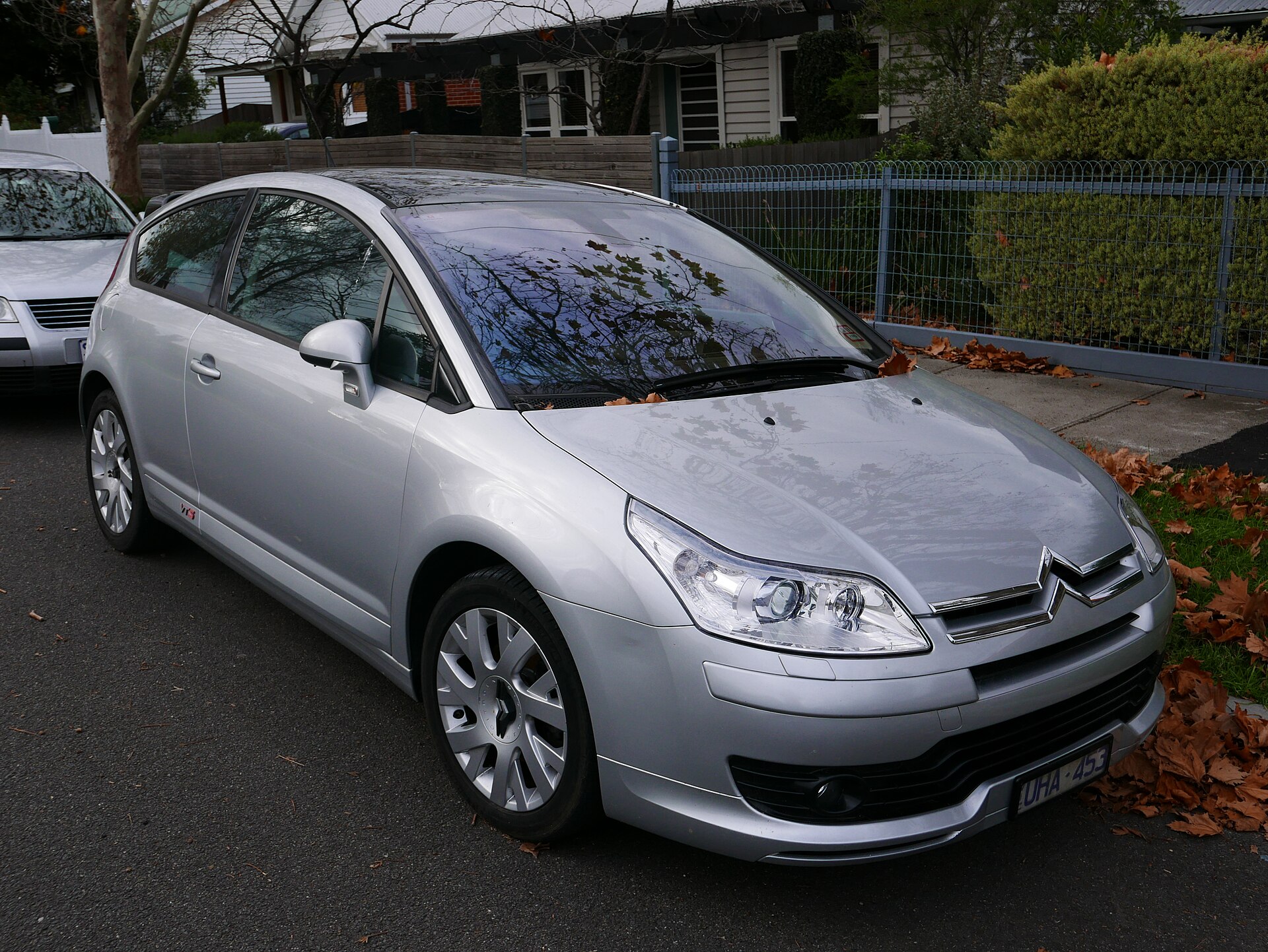 Citroën C4 VTS three-door coupé, exterior view