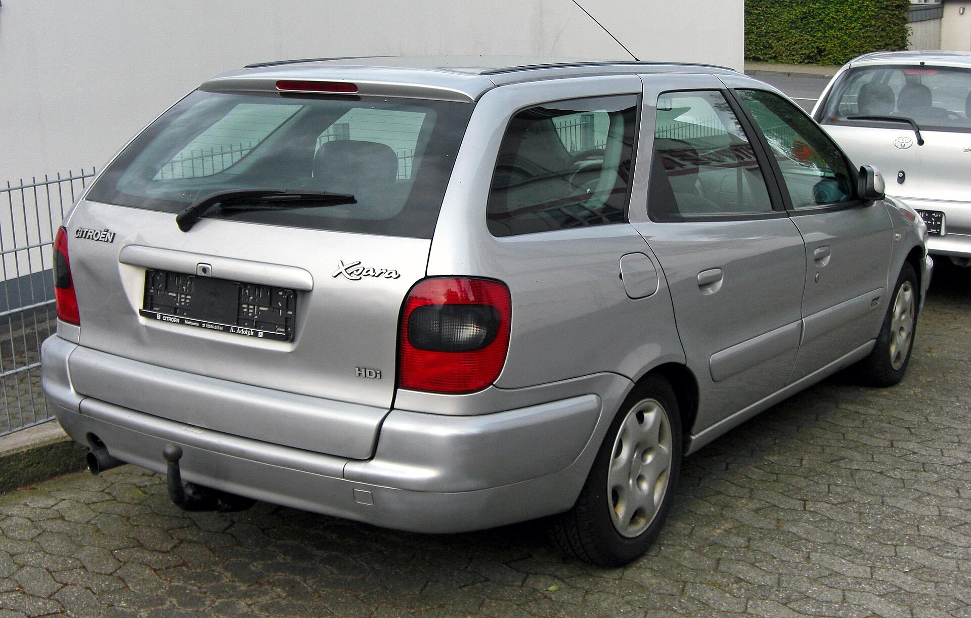 Citroën Xsara Break estate, rear view