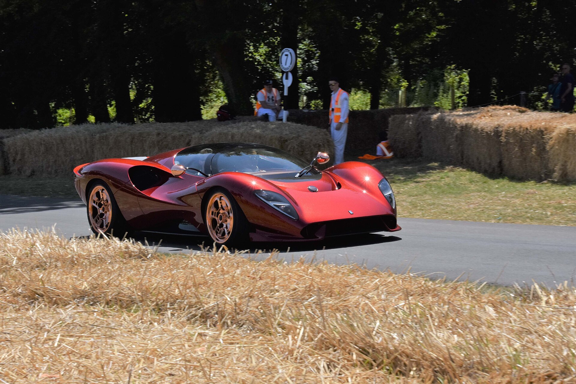De Tomaso P72 coupé at the Goodwood Festival of Speed
