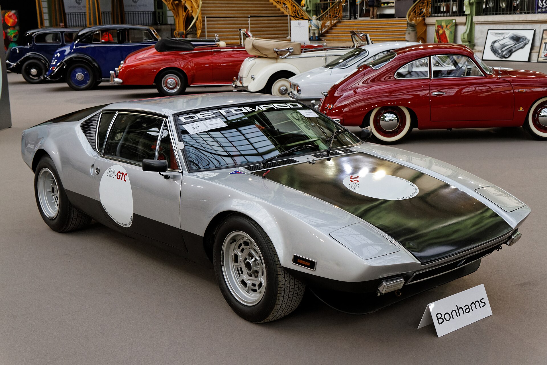 Pantera Group 3 race car on display