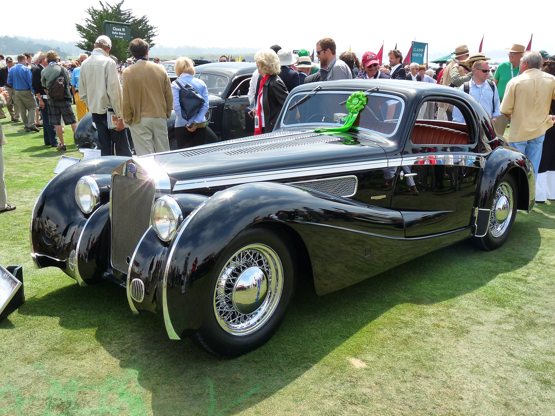 Delage D8 S aerodynamic coupé by Letourneur et Marchand