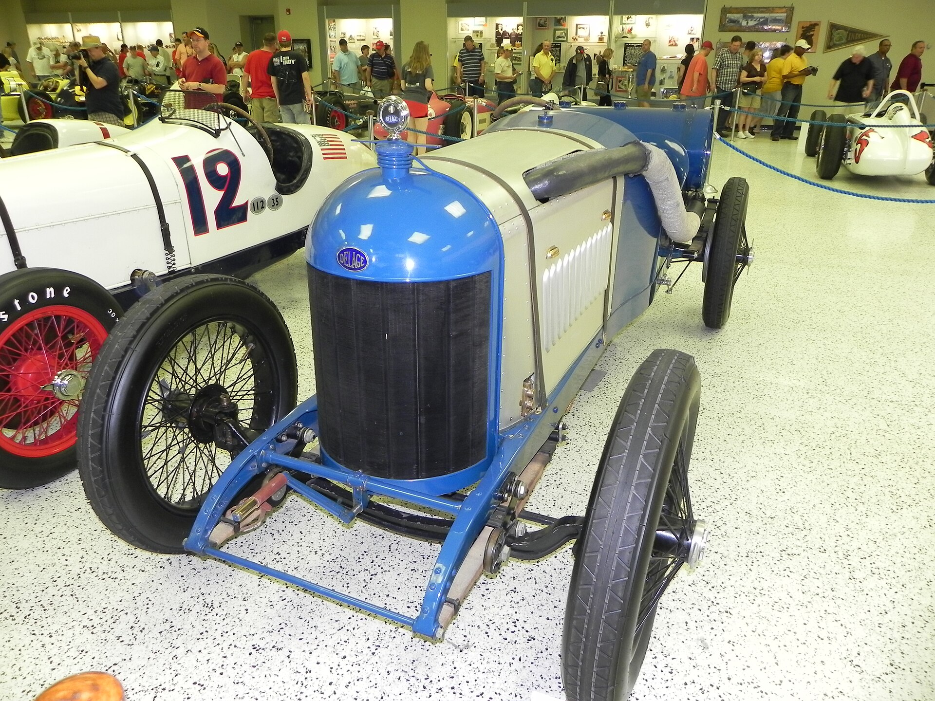 1914 Delage Type Y racing car, Indianapolis winner
