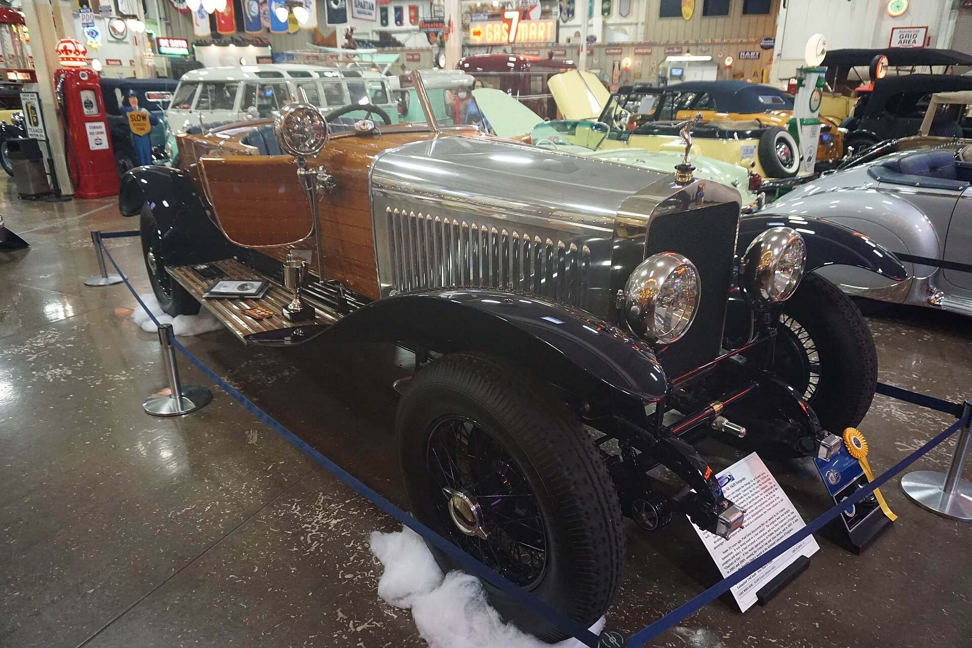 1924 Delage GL open skiff-torpedo body