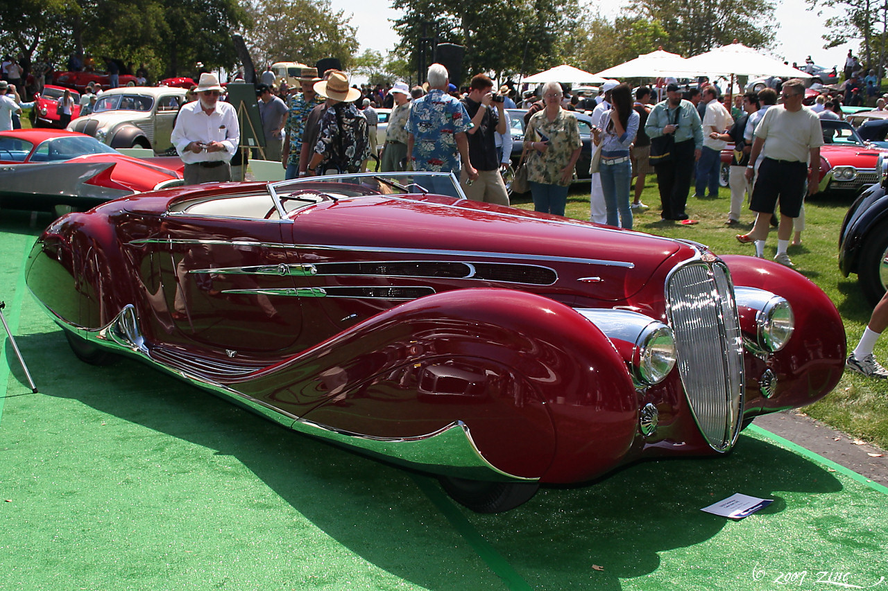 1939 Delahaye Type 165 Figoni et Falaschi cabriolet