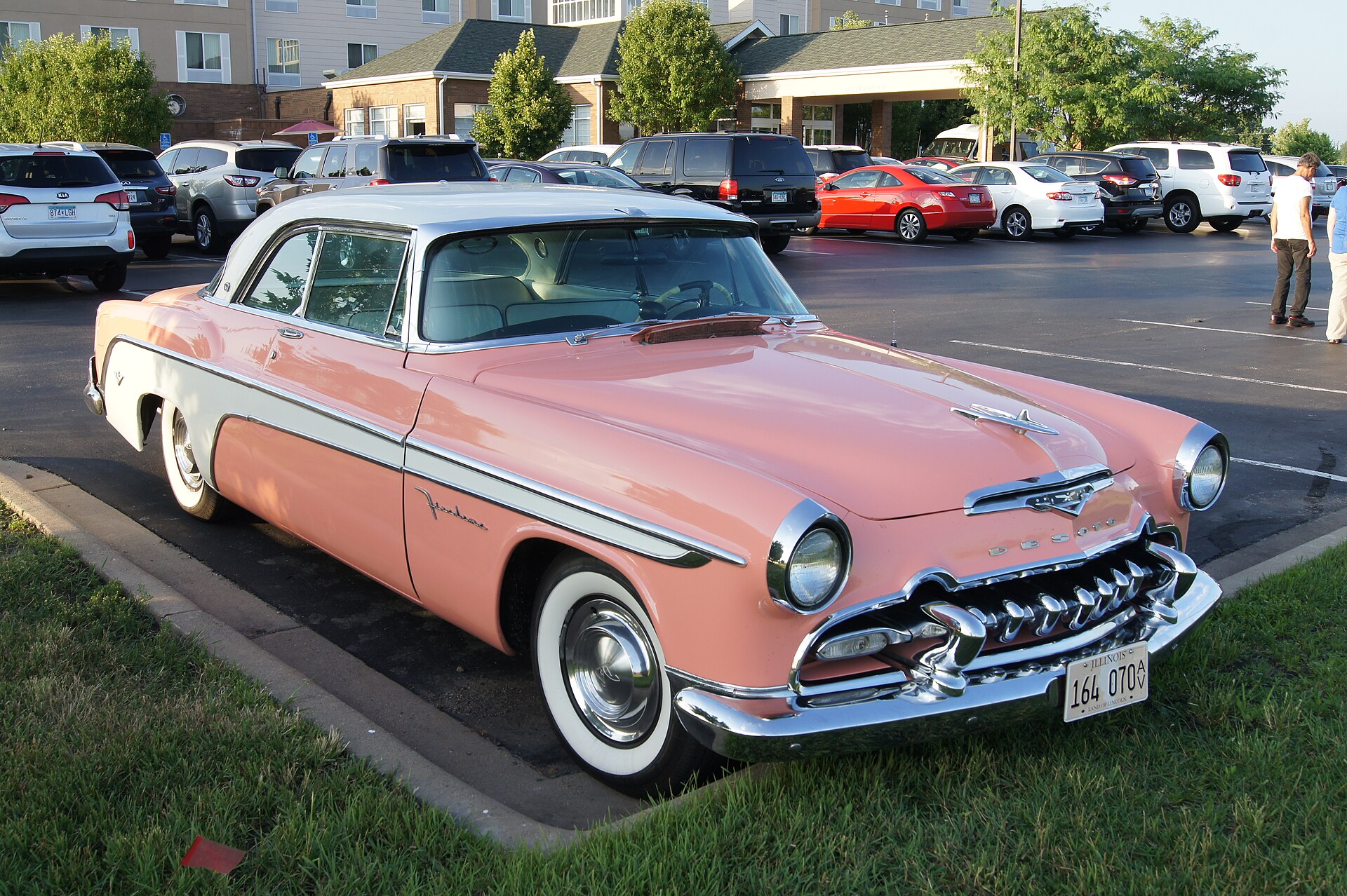 Two-tone 1955 DeSoto Firedome Sportsman