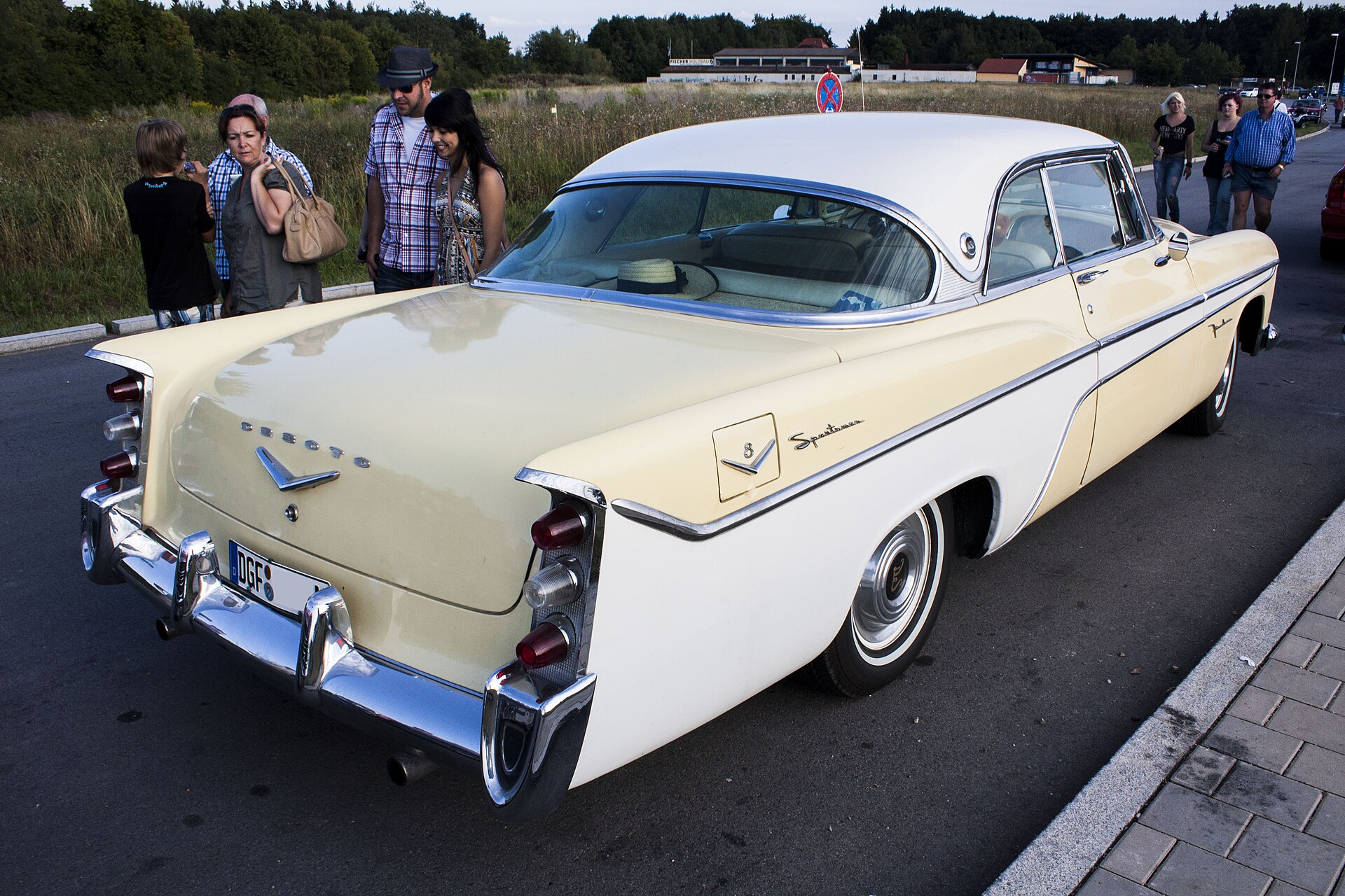 Rear of a 1956 DeSoto Firedome