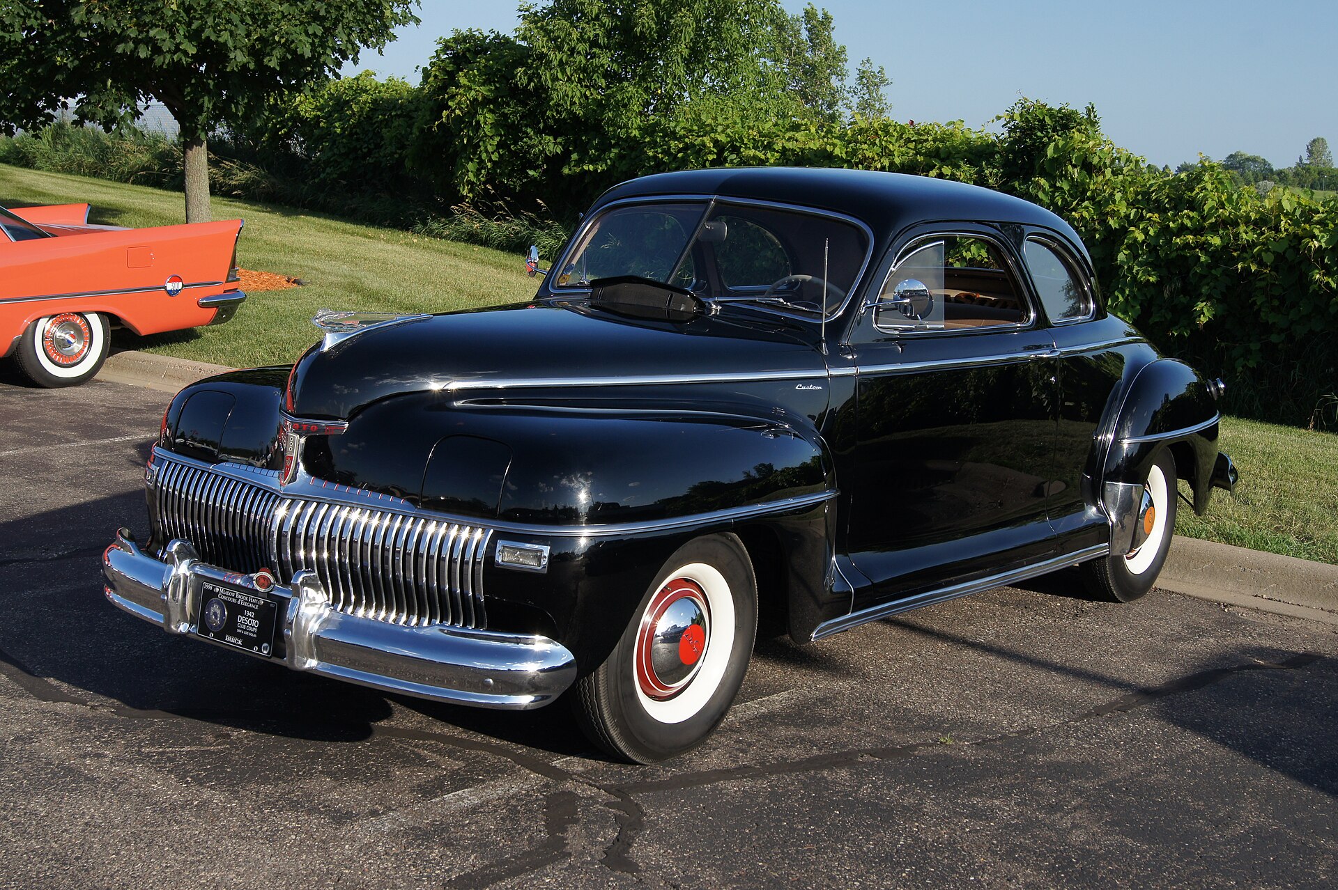 1942 DeSoto Custom club coupé with concealed headlamps
