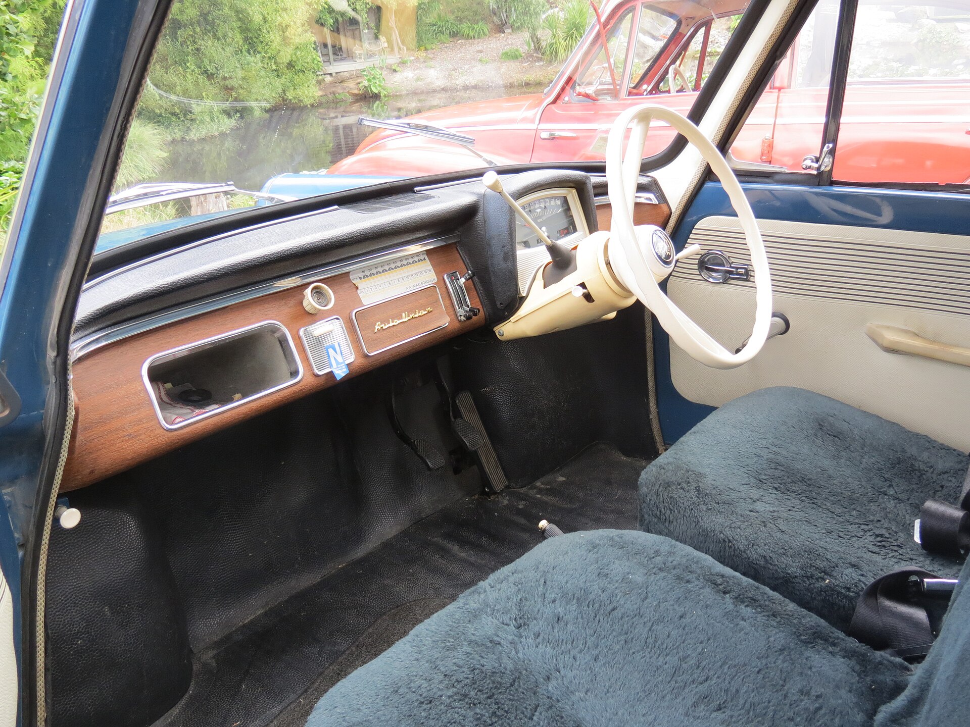 Dashboard of a DKW F11