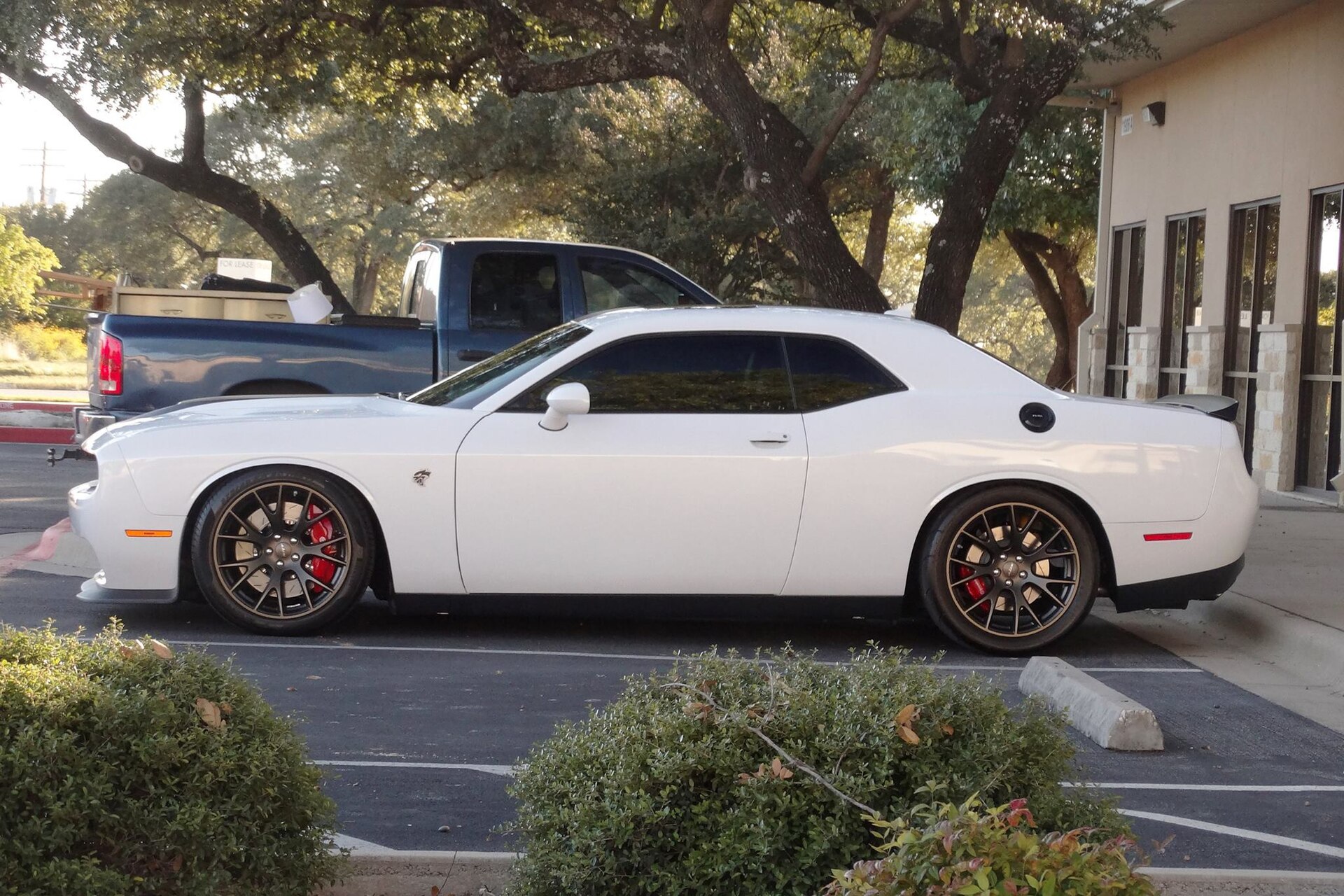 2016 Dodge Challenger SRT Hellcat, side view