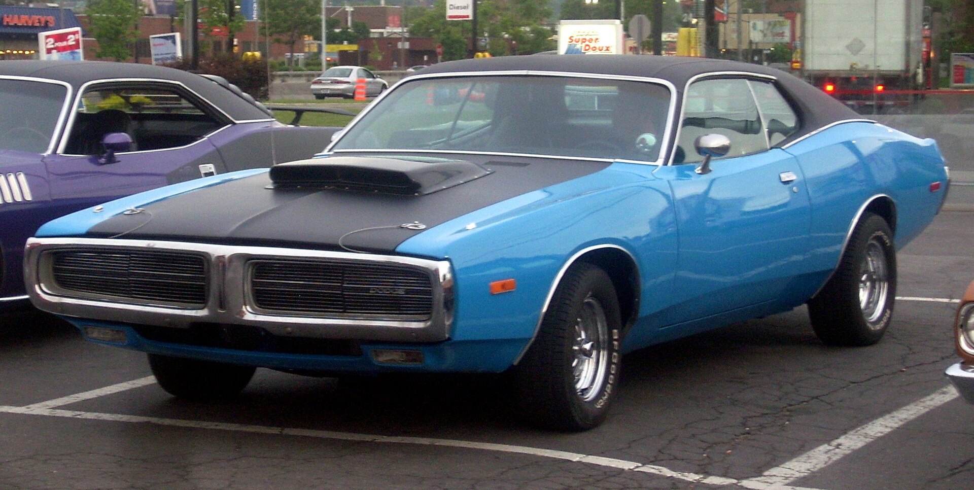 Second-generation Dodge Charger hardtop