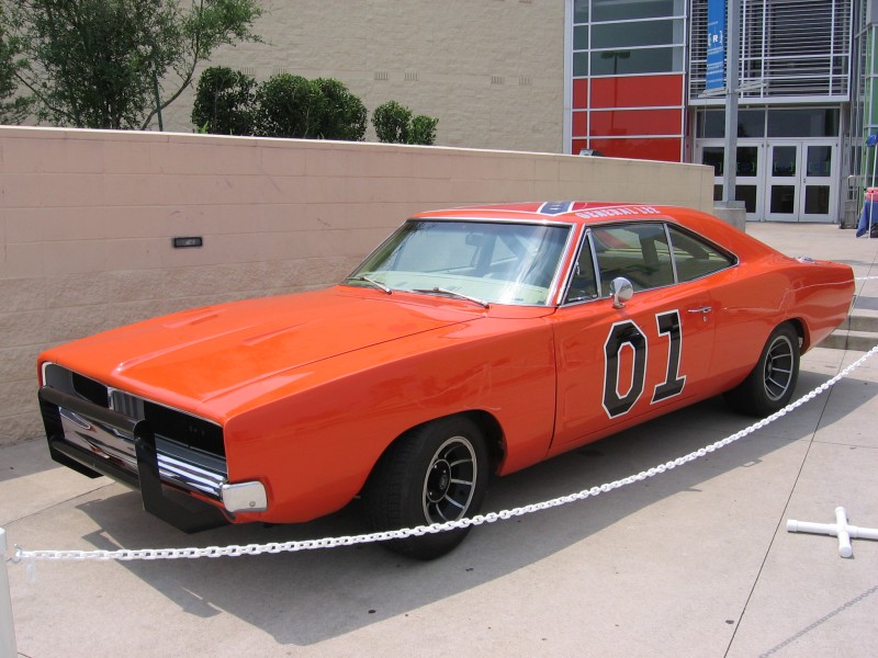 Orange 1969 Dodge Charger General Lee replica
