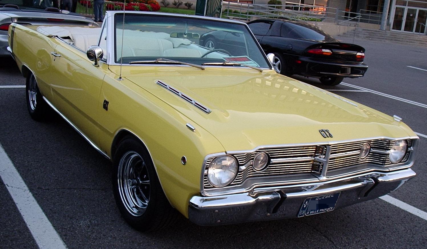 1968 Dodge Dart GTS at a car show