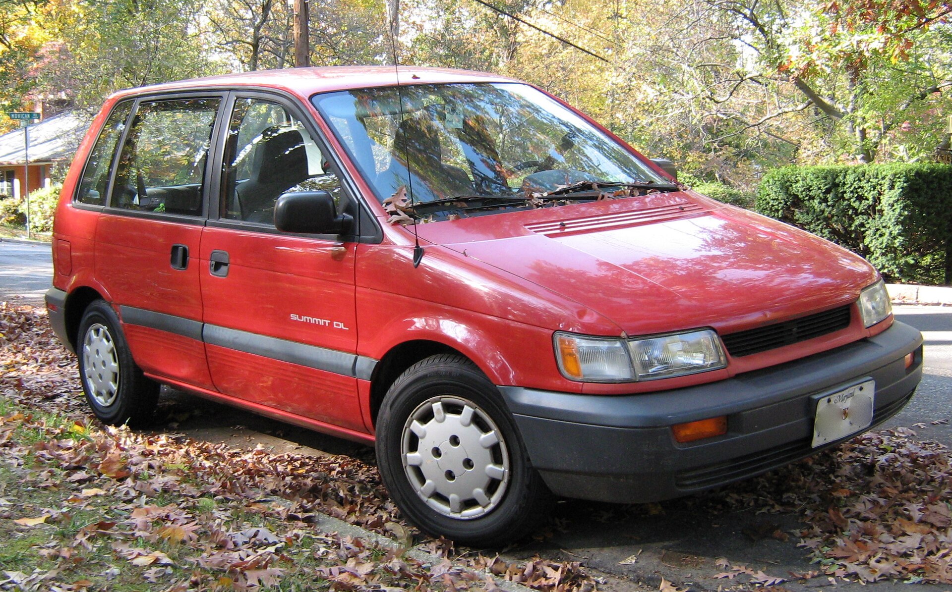 Red Eagle Summit wagon, front view
