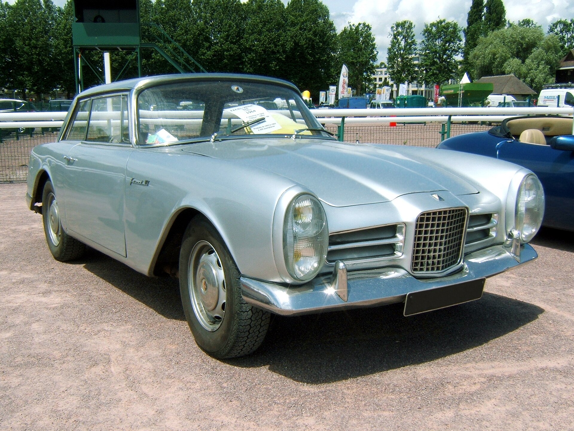Facel III small coupé, front view