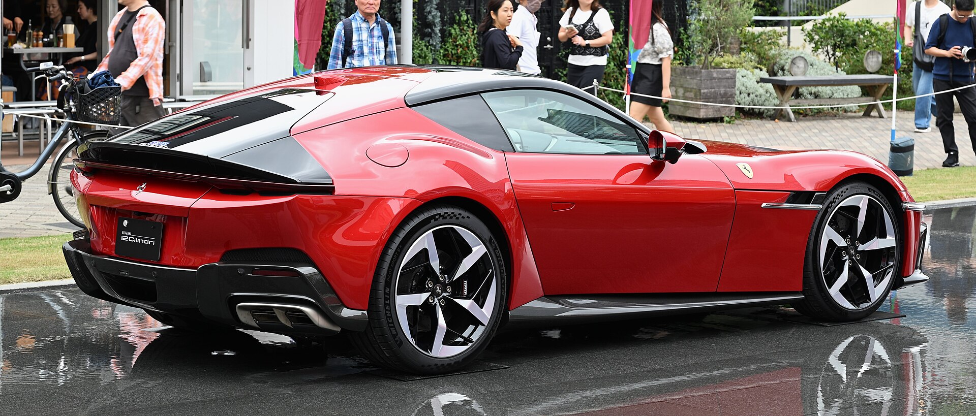 Ferrari 12Cilindri rear view