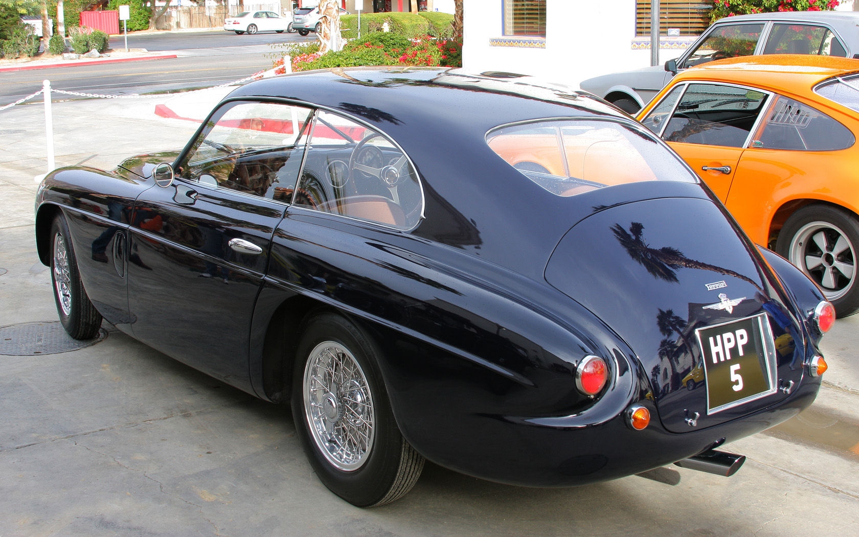 Ferrari 166 Touring berlinetta, rear view