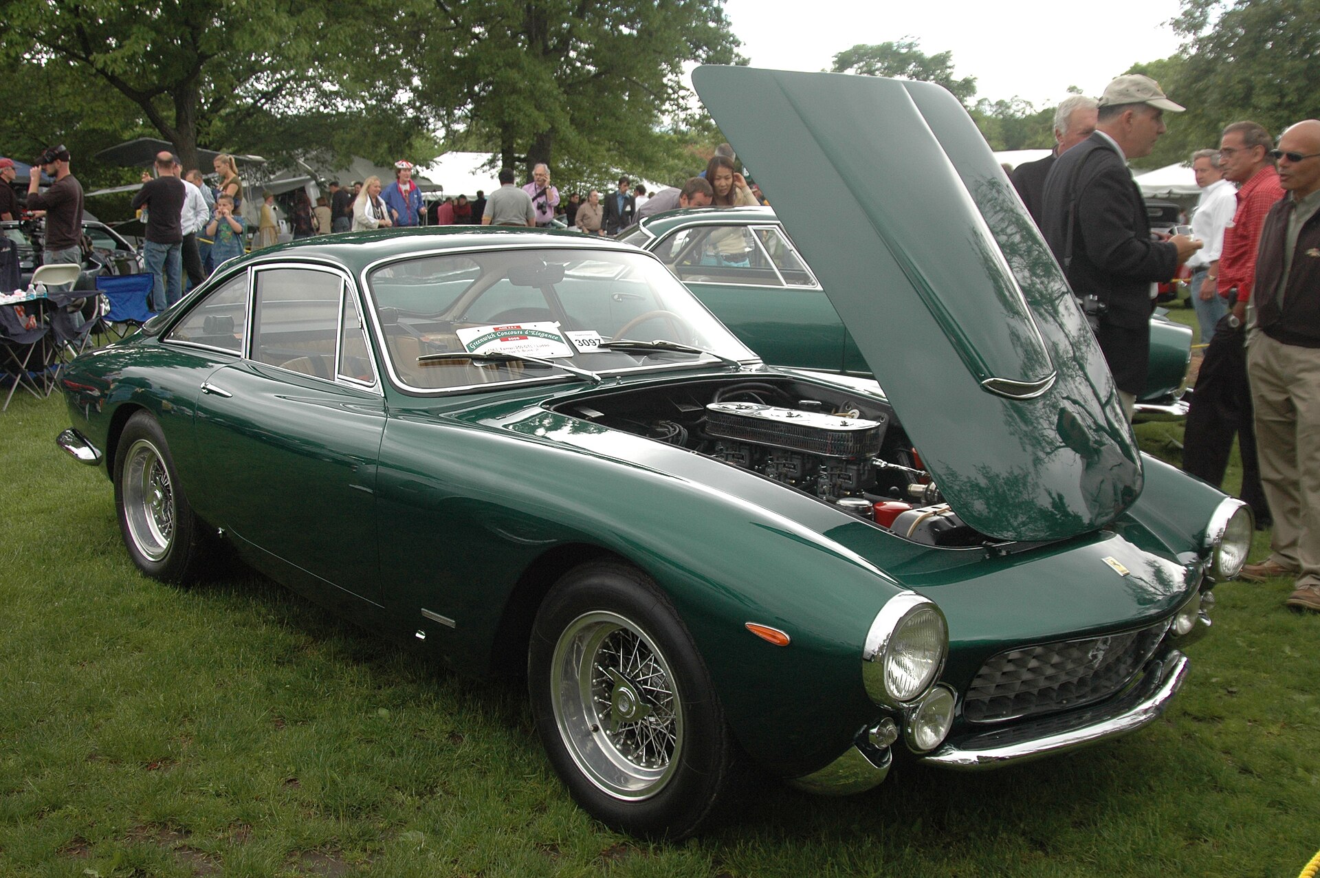 Ferrari 250 GT Lusso rear view