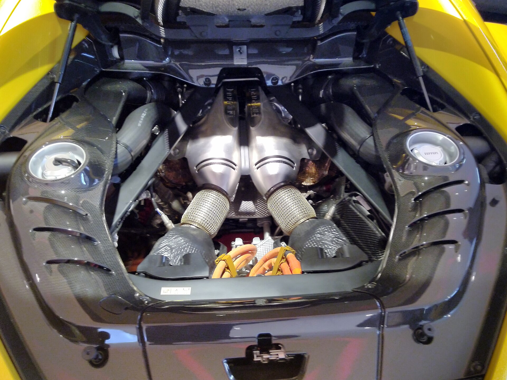 Ferrari 296 GTB, rear three-quarter view