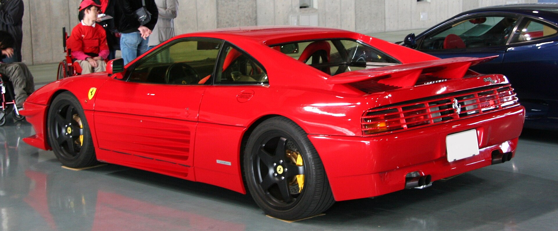 Ferrari 348 rear view