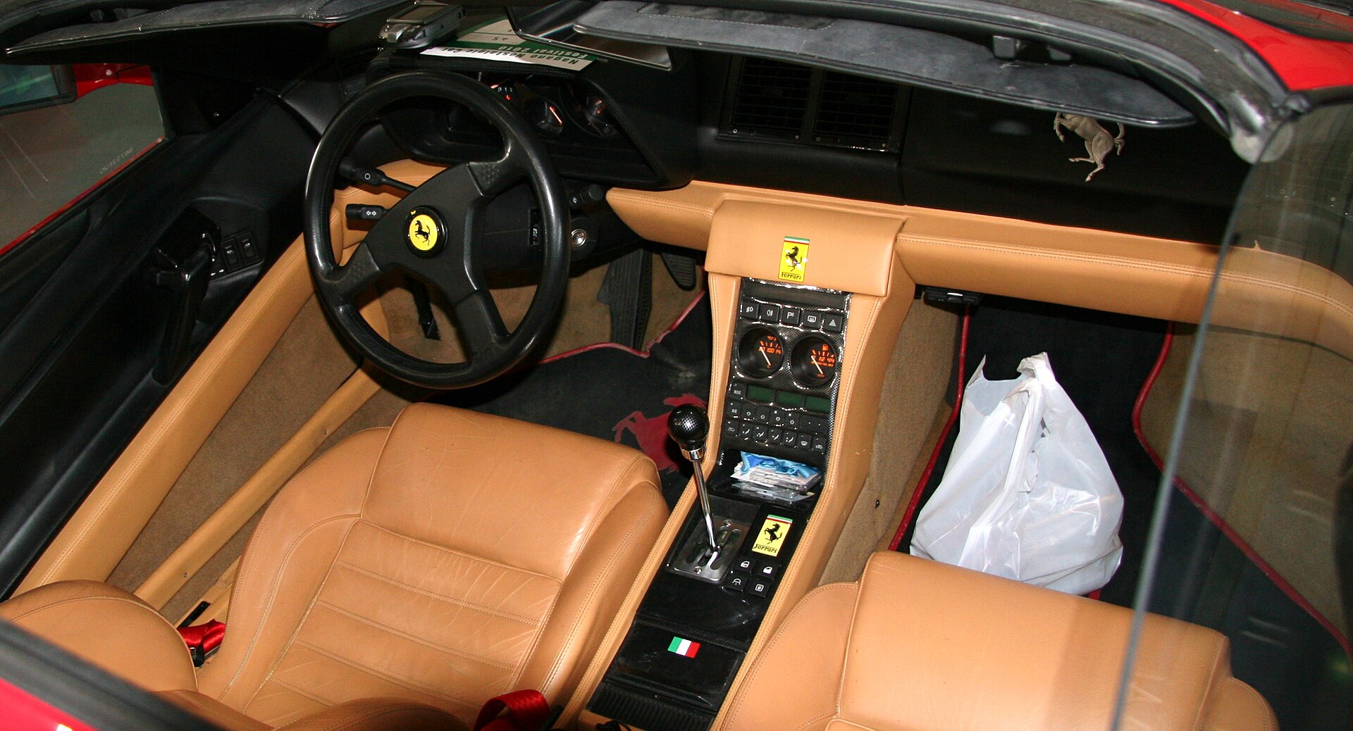 Ferrari 348 ts interior