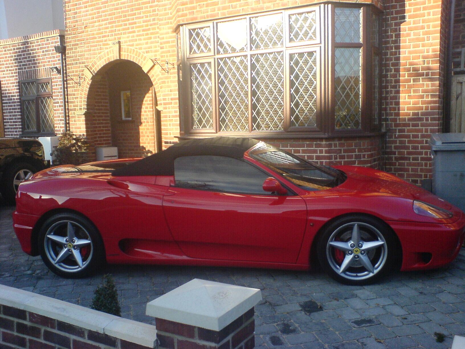 Ferrari 360 Spider convertible