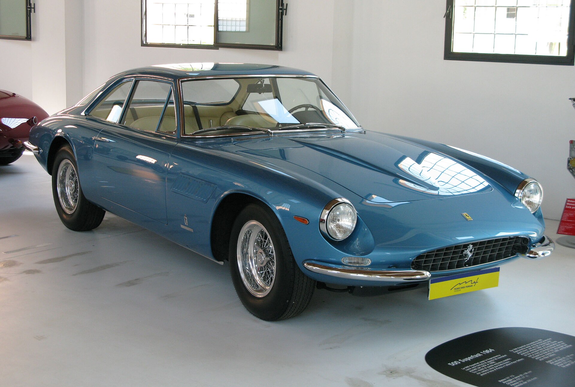 Ferrari 500 Superfast front view