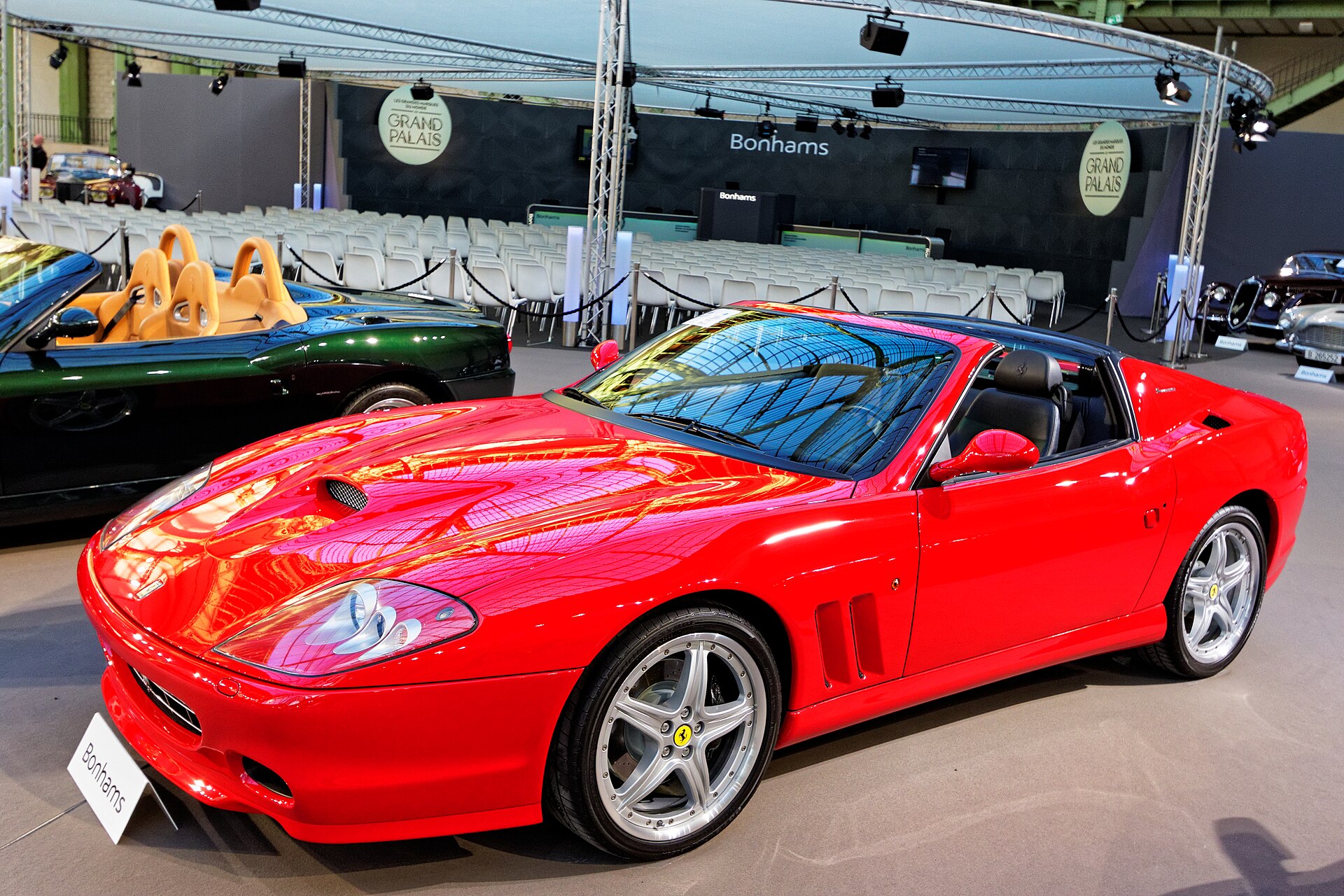 Ferrari 575 Superamerica at an auction