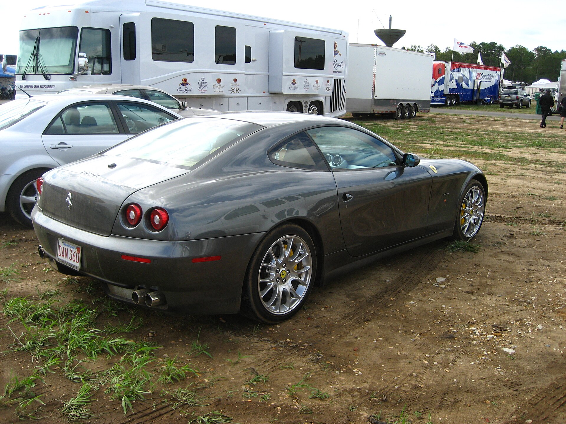 Ferrari 612 Scaglietti rear view