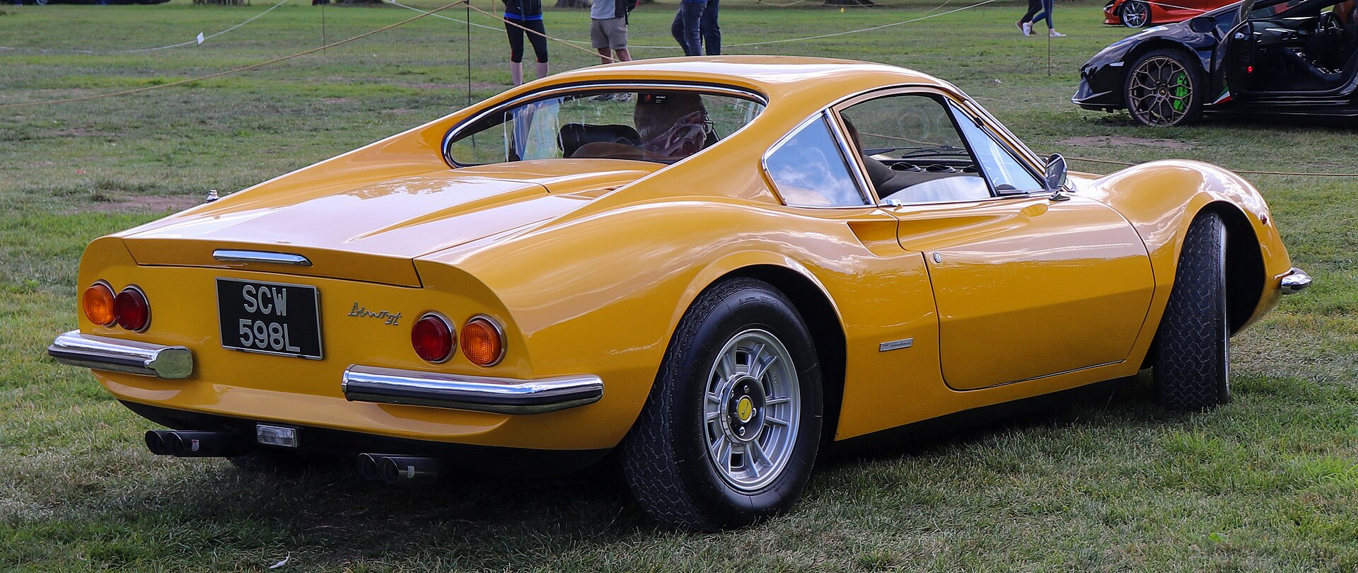 Dino 246 GT rear view