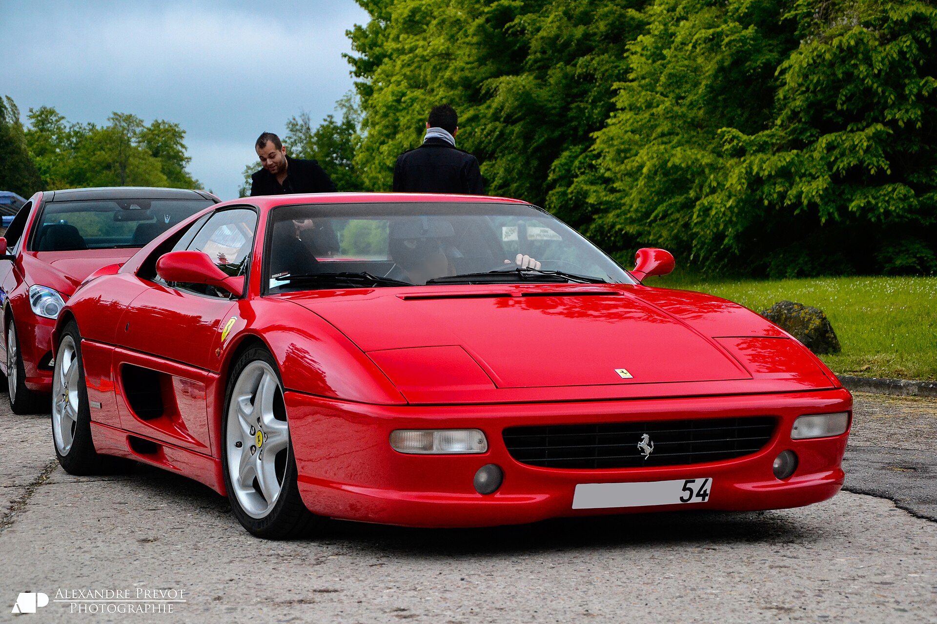 Ferrari F355 sports car