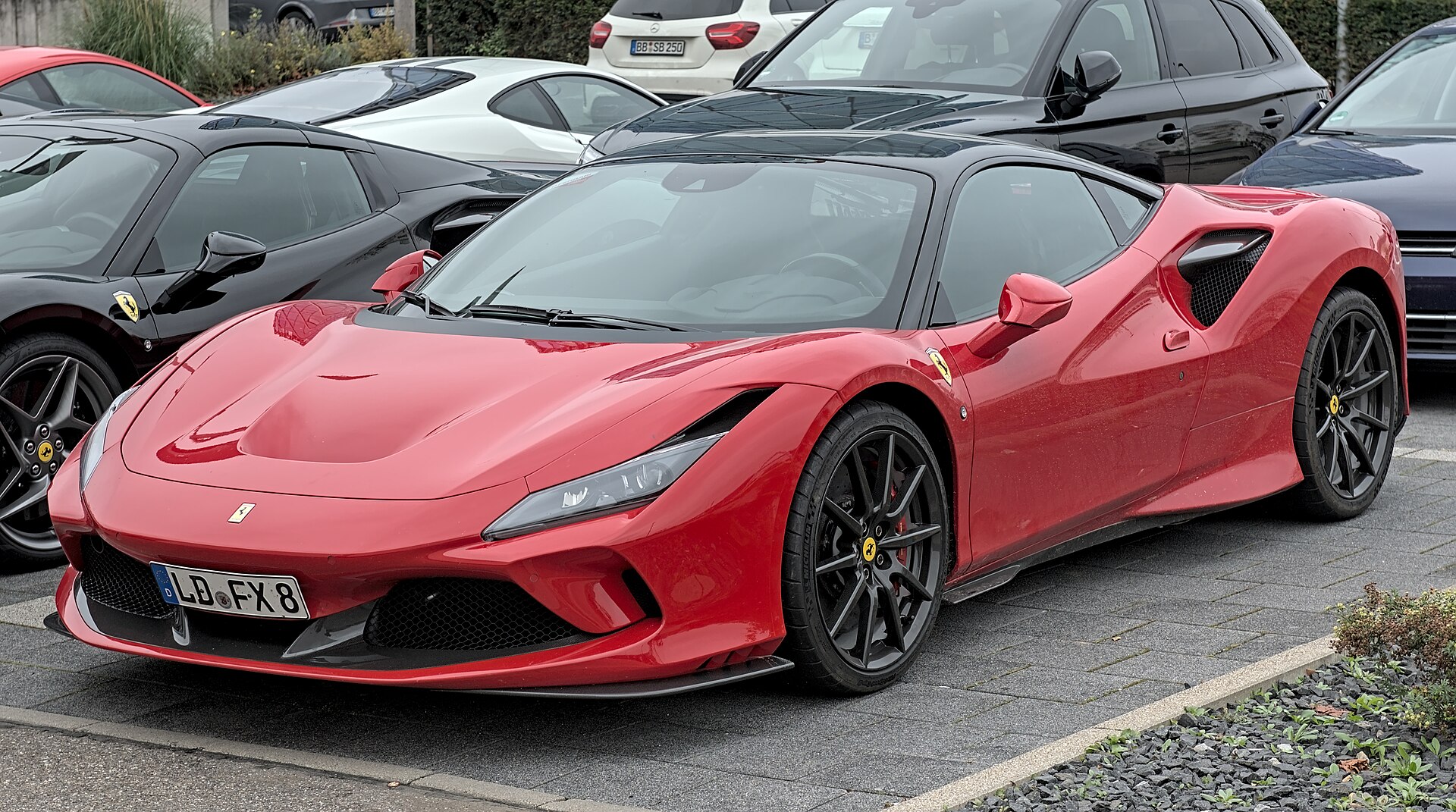 Ferrari F8 Tributo rear view