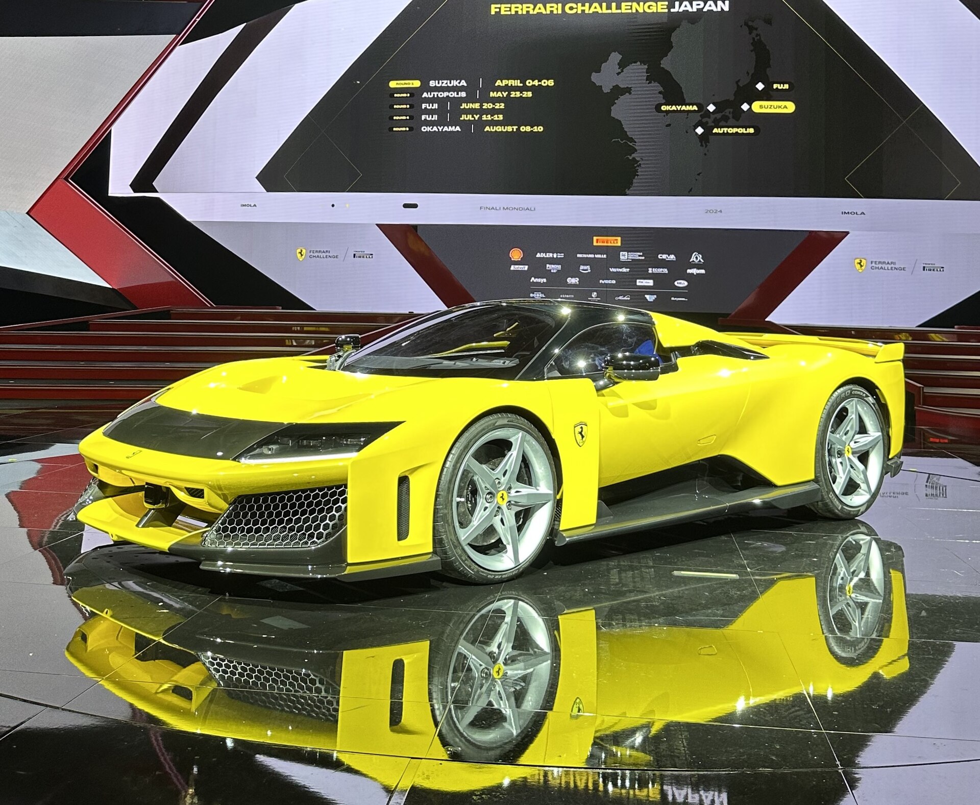 Ferrari F80 front view