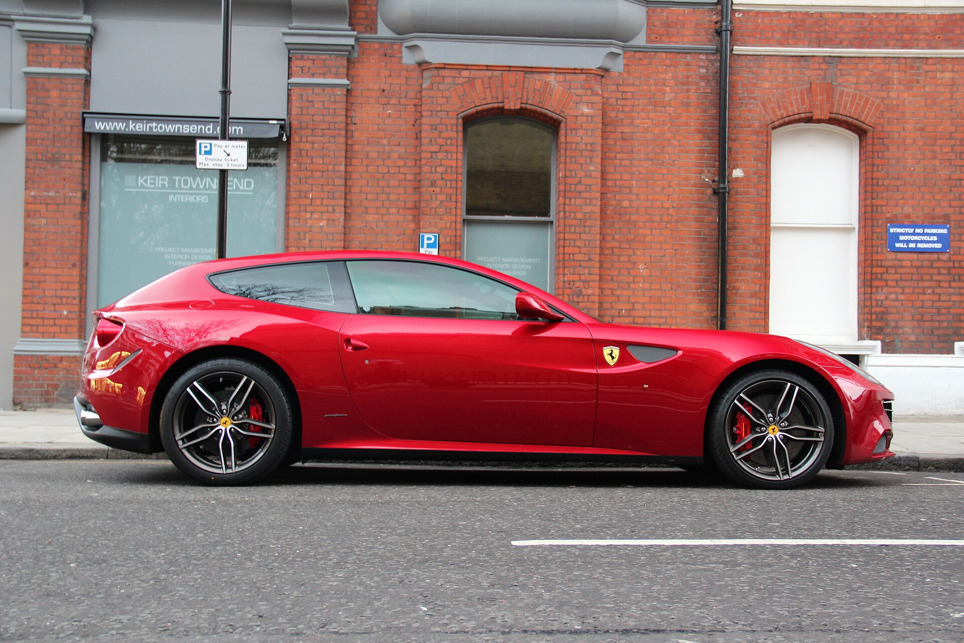 Red Ferrari FF