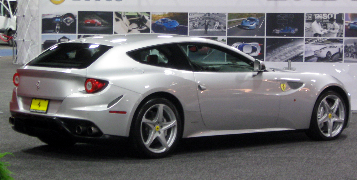 Ferrari FF rear view