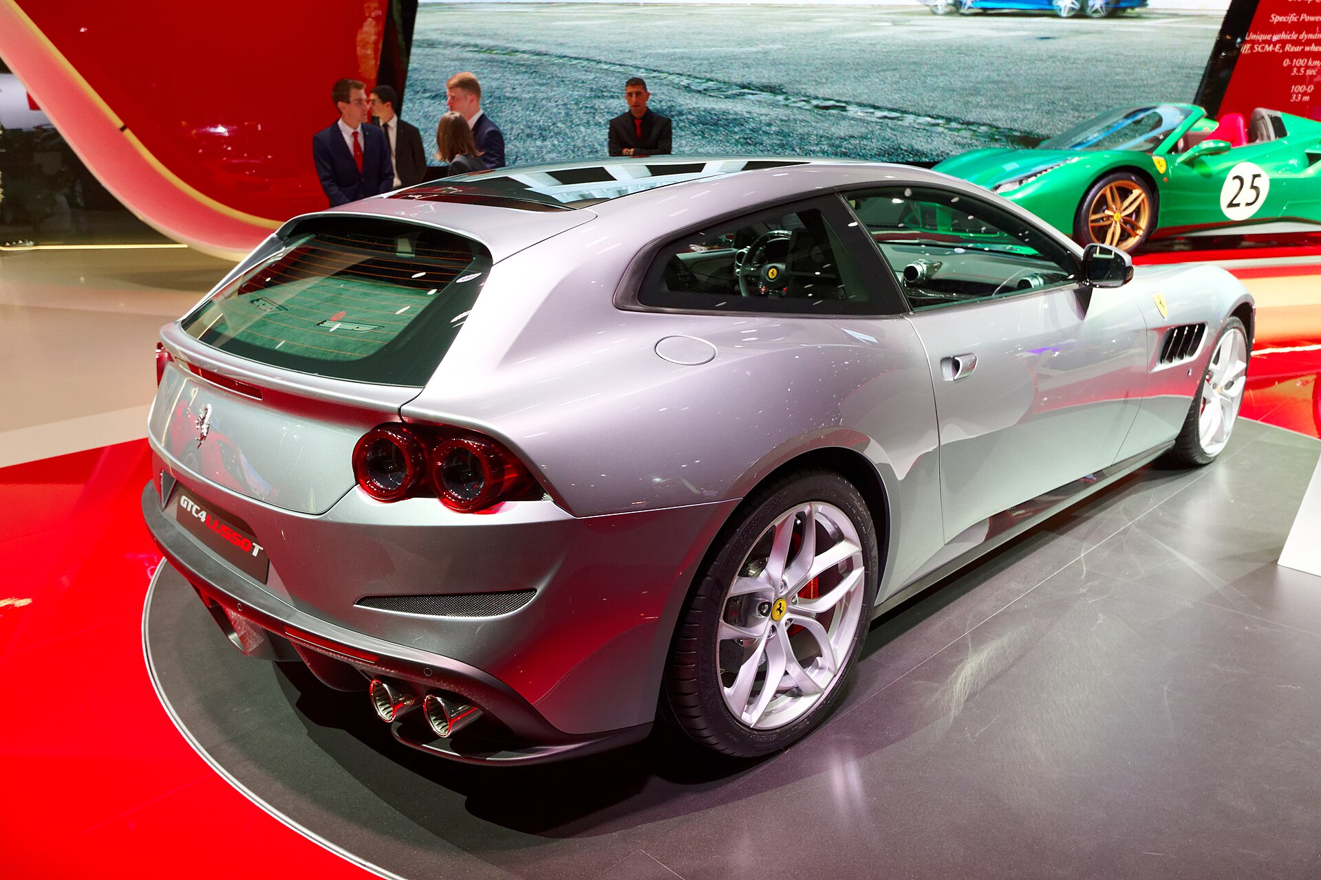 Ferrari GTC4Lusso T at the Paris motor show