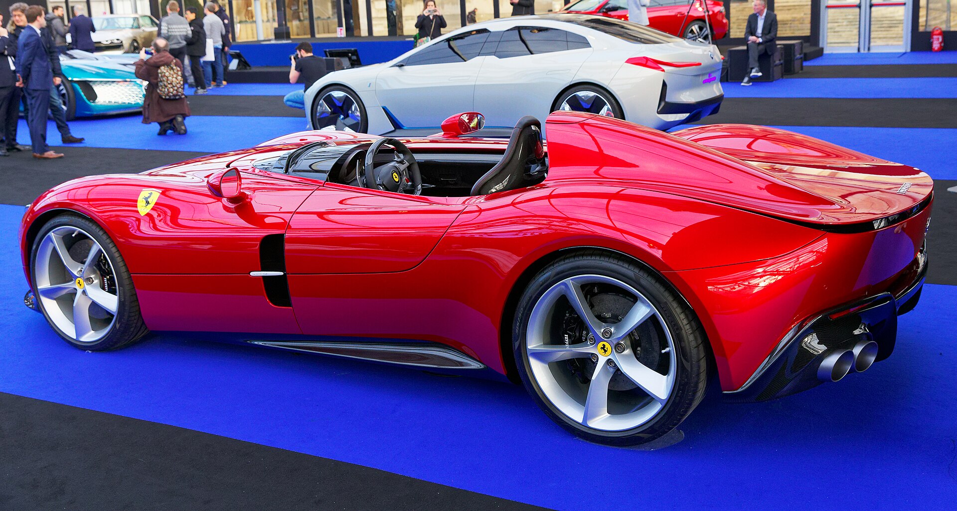 Ferrari Monza SP1 side view